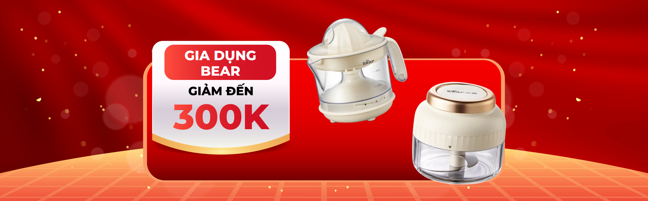 GIA DỤNG BEAR GIẢM ĐẾN 300K