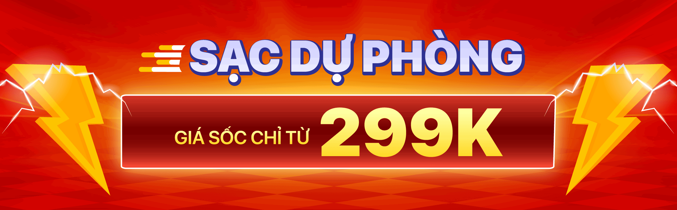 PIN DỰ PHÒNG GIÁ CHỈ TỪ 299K