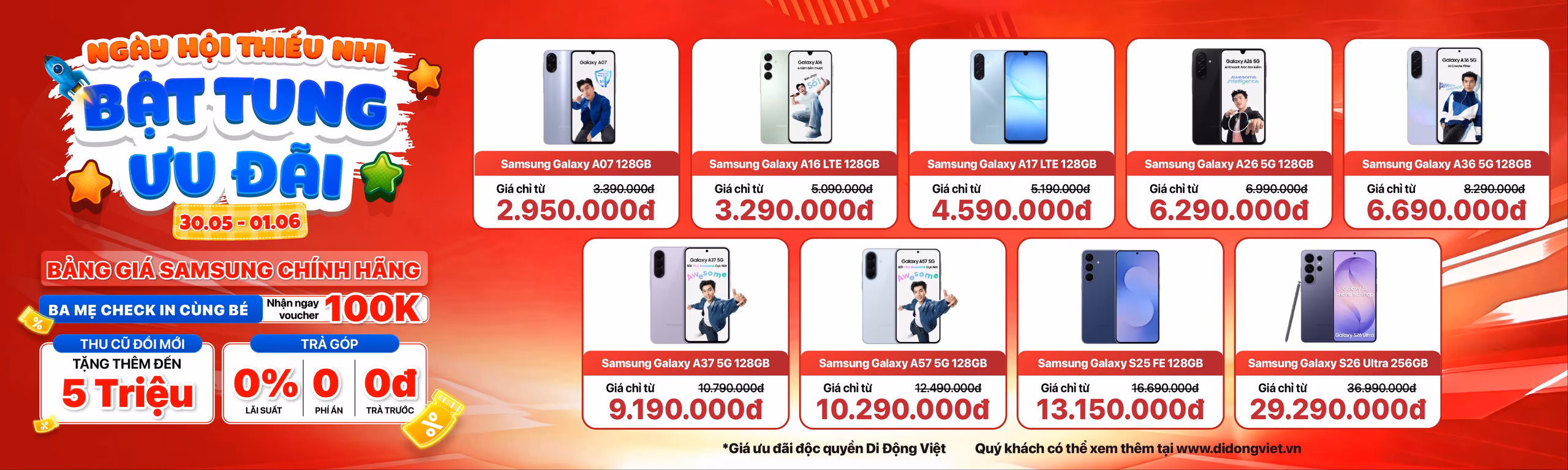 FLASHSALE SAMSUNG CHÍNH HÃNG