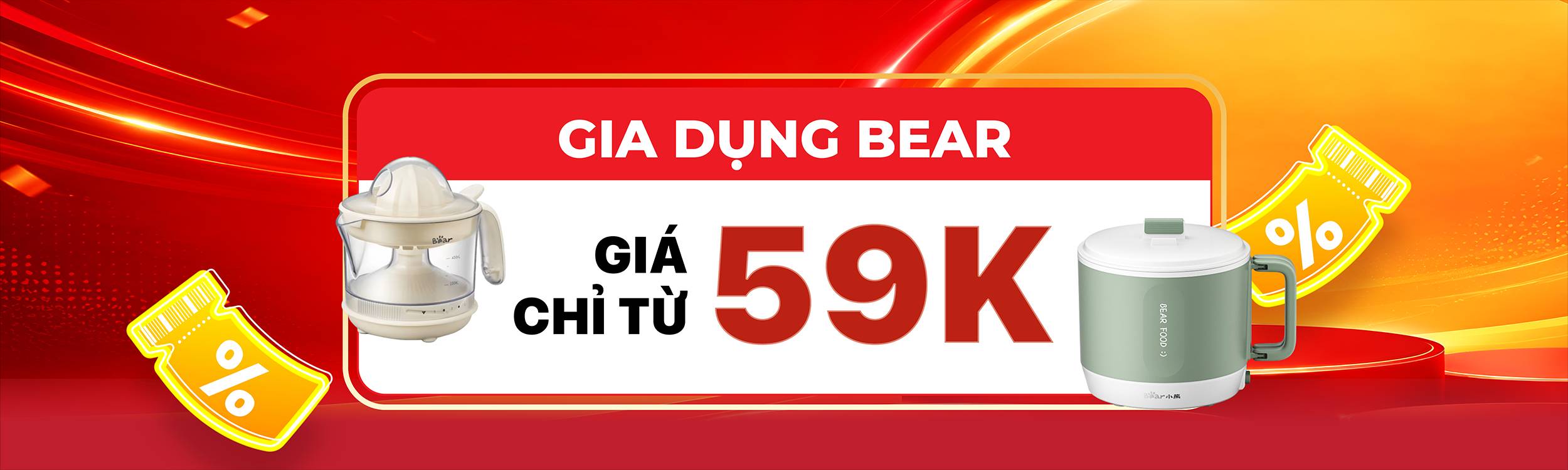 GIA DỤNG BEAR GIÁ CHỈ TỪ 59K