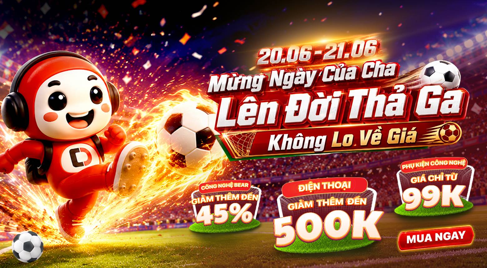 MỪNG NGÀY CỦA CHA - LÊN ĐỜI THẢ GA - KHÔNG LO VỀ GIÁ