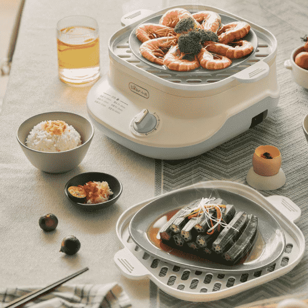 Nồi hấp điện 2 tầng đa năng 6L Bear DZG-C60Q8 - ảnh 6
