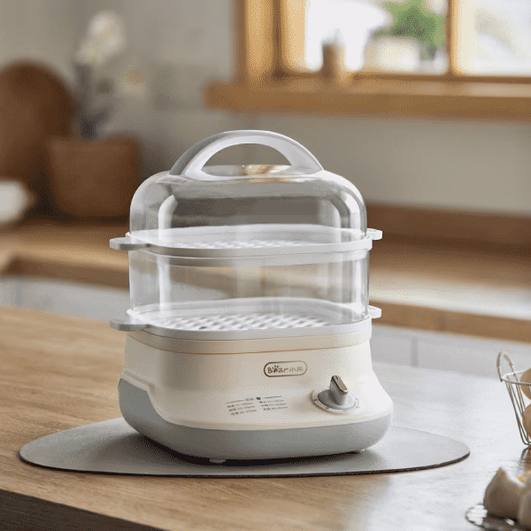 Nồi hấp điện 2 tầng đa năng 6L Bear DZG-C60Q8 - ảnh 7