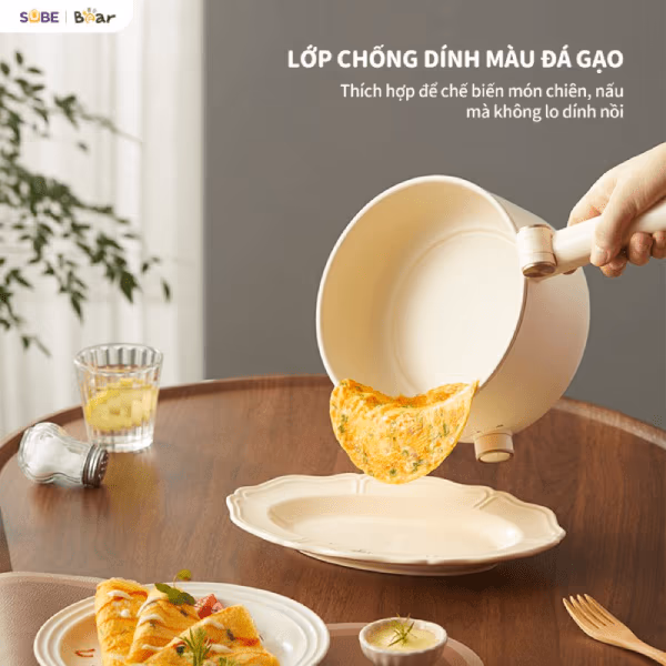 Nồi điện đa năng Bear 1.6L DRG-C16Z1 (MC-4H16G) - ảnh 2