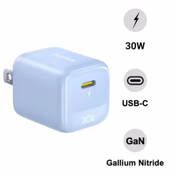 Củ sạc nhanh Baseus EnerFill FN22 1C 30W US