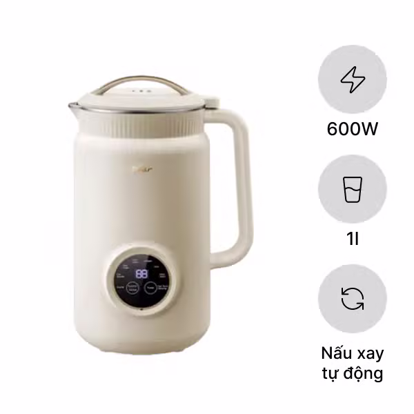 Máy làm sữa hạt đa năng 1L Bear DJJ-D06W5