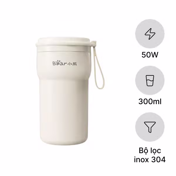 Máy xay sinh tố 0.3L 50W Bear BL-5H06G (LLJ-K06F7)