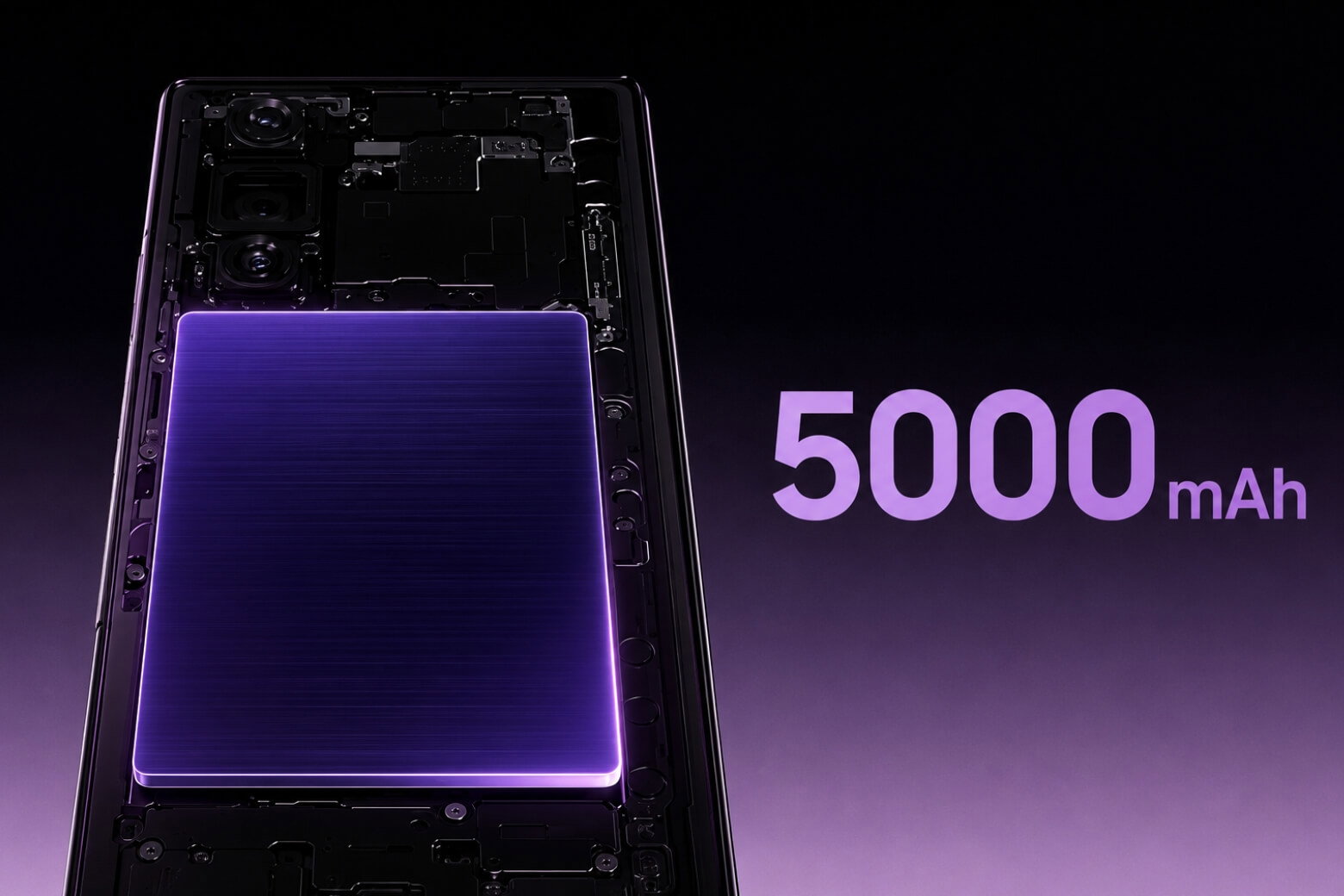 Pin 5.000mAh trên Samsung Galaxy Z Fold8 Ultra