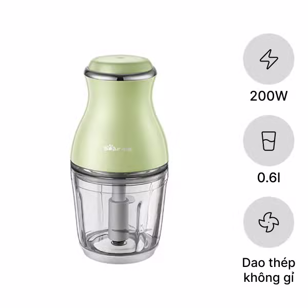 Máy xay thực phẩm đa năng 600ml Bear QSJ-B02X5