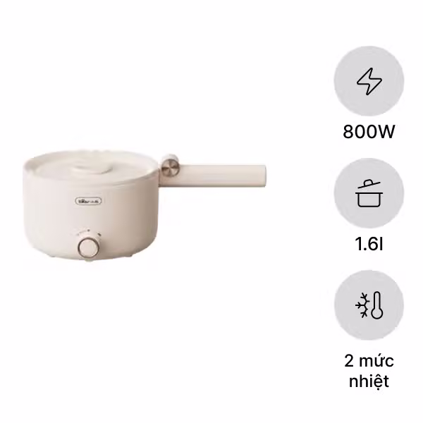 Nồi điện đa năng Bear 1.6L DRG-C16Z1 (MC-4H16G)