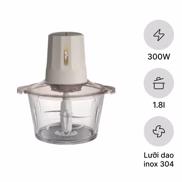 Máy xay thịt đa năng Bear 1.8L 300W CH-5H03P42
