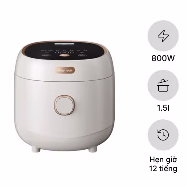 Nồi cơm điện 4L (1.5L VN) 800W Bear RC-4H40E (DFB-C40K6)