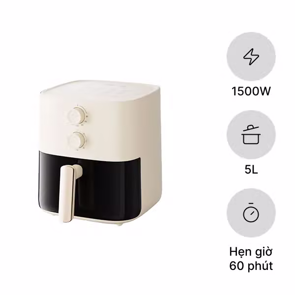 Nồi chiên không dầu 5L Bear QZG-J15M1 - ảnh 1