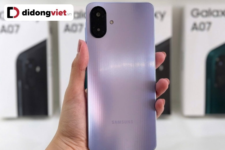 thiết kế galaxy a07 thiết kế galaxy a07
