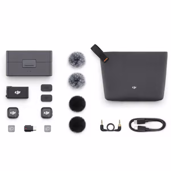 Microphone không dây DJI Mic 3 (2 TX + 1 RX + charging case ) (FCC)) - ảnh 2