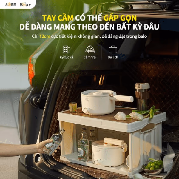 Nồi điện đa năng Bear 1.6L DRG-C16Z1 (MC-4H16G) - ảnh 7