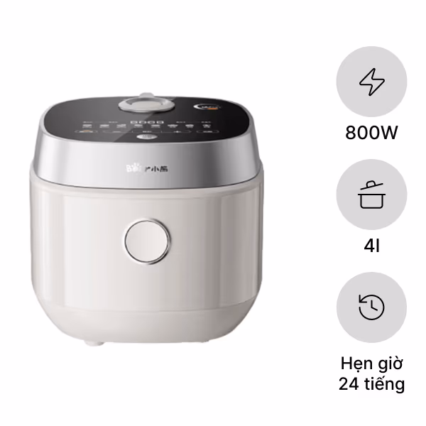 Nồi cơm điện 4L (1.5L VN) 800W Bear RC-4H40Y (DFB-J40Q5) - ảnh 1