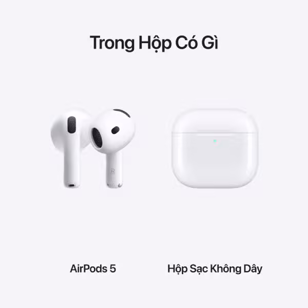 Tai nghe Apple AirPods 5 2026 (Hộp sạc không dây) Chính Hãng - ảnh 8
