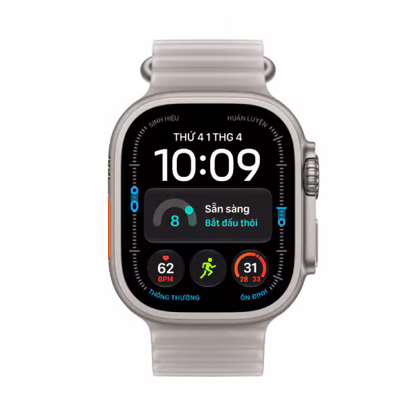 Apple Watch Ultra 4 (2026) 49mm (5G) Viền titan - Dây ocean - ảnh 2