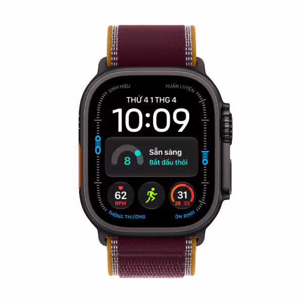 Apple Watch Ultra 4 (2026) 49mm (5G) Viền titan - Dây trail S/M - ảnh 2
