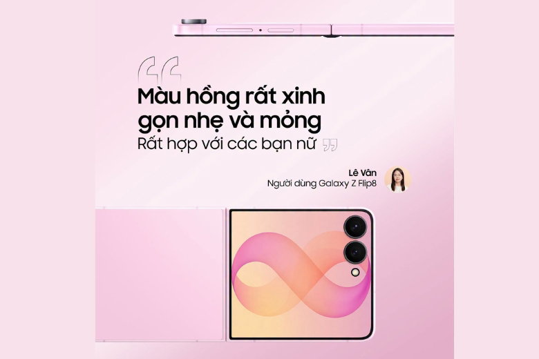 review samsung z flip8 từ người dùng thực tế