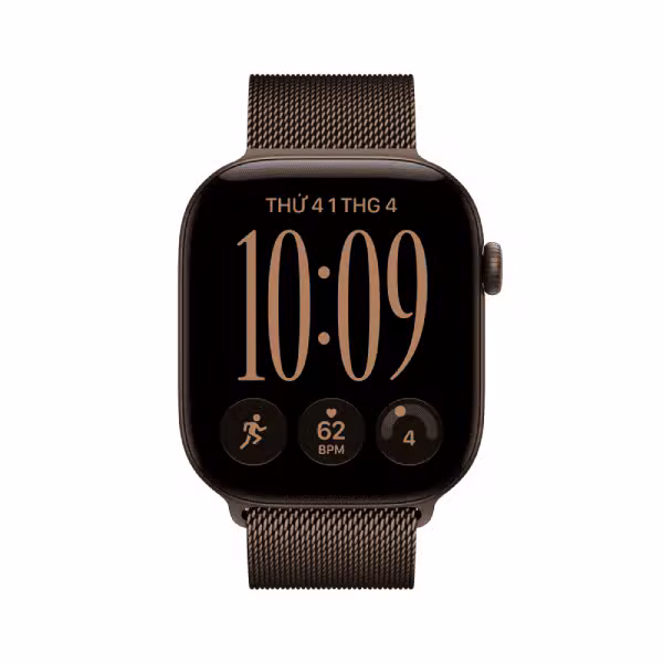 Apple Watch Series 12 46mm (5G) Viền nhôm - Dây milanese M/L - ảnh 2