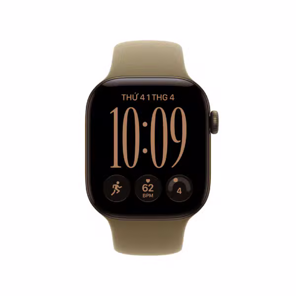 Apple Watch Series 12 46mm (5G) Viền nhôm - Dây cao su S/M - ảnh 2