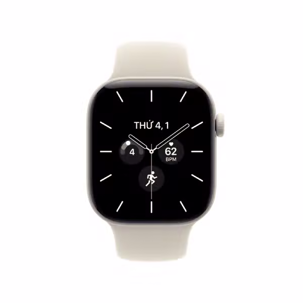 Apple Watch Series 12 46mm (5G) Viền gốm - Dây cao su S/M - ảnh 2