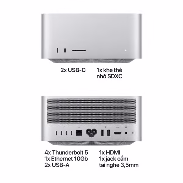 Mac Studio M5 Max 36GB/512GB Chính Hãng - ảnh 4