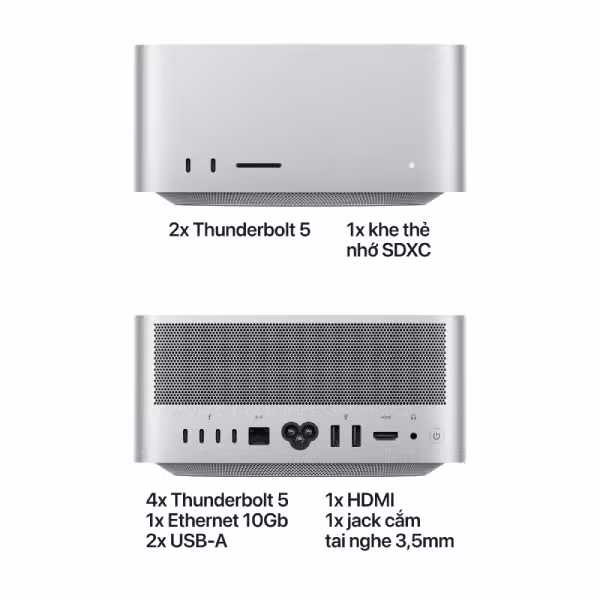 Mac Studio M5 Ultra 96GB/1TB Chính Hãng - ảnh 4