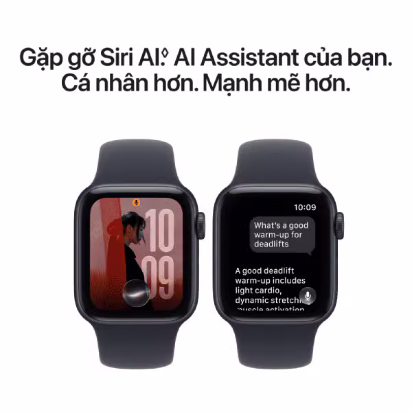 Apple Watch SE 3 2026 40mm (GPS) Viền nhôm - Dây cao su S/M - ảnh 5