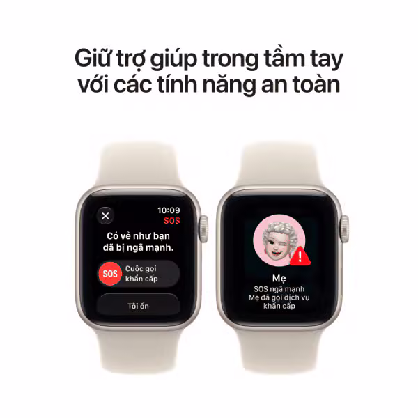 Apple Watch SE 3 2026 40mm (GPS) Viền nhôm - Dây cao su S/M - ảnh 7
