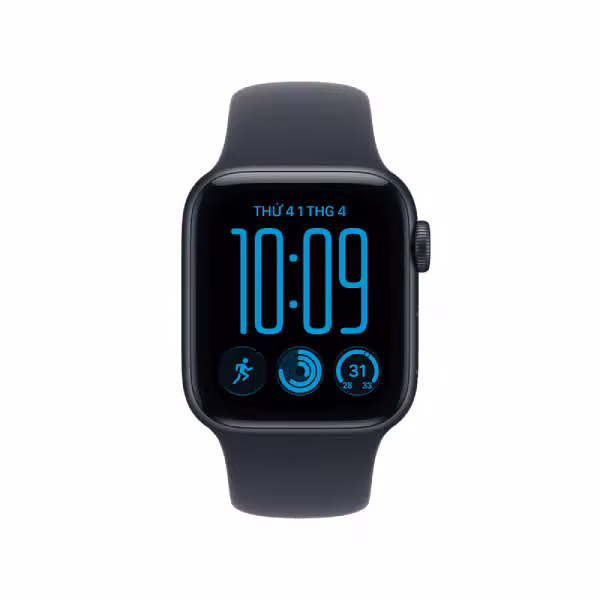 Apple Watch SE 3 2026 40mm (GPS) Viền nhôm - Dây cao su M/L - ảnh 2