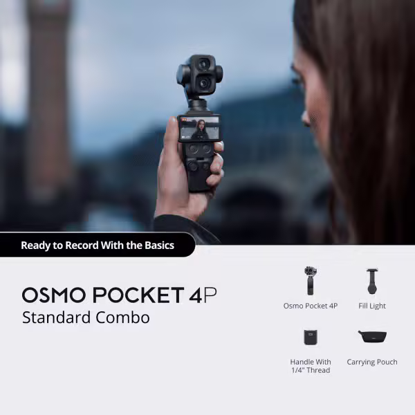 Camera DJI Osmo Pocket 4P Standard Combo - ảnh 3