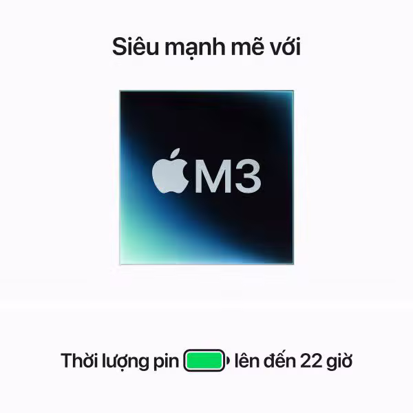 MacBook Pro M3 14 inch 8GB/512GB Chính Hãng - ảnh 4
