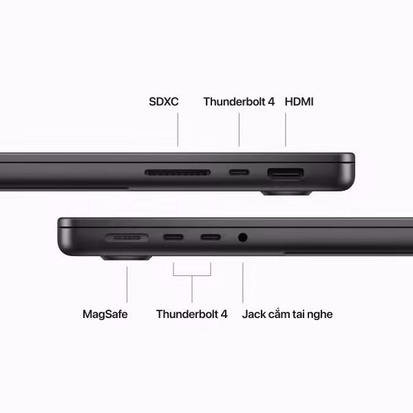 MacBook Pro M3 Pro 14 inch 18GB/512GB Chính Hãng - ảnh 6