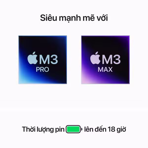 MacBook Pro M3 Pro 14 inch 2023 | 18GB/1TB Chính Hãng - ảnh 4