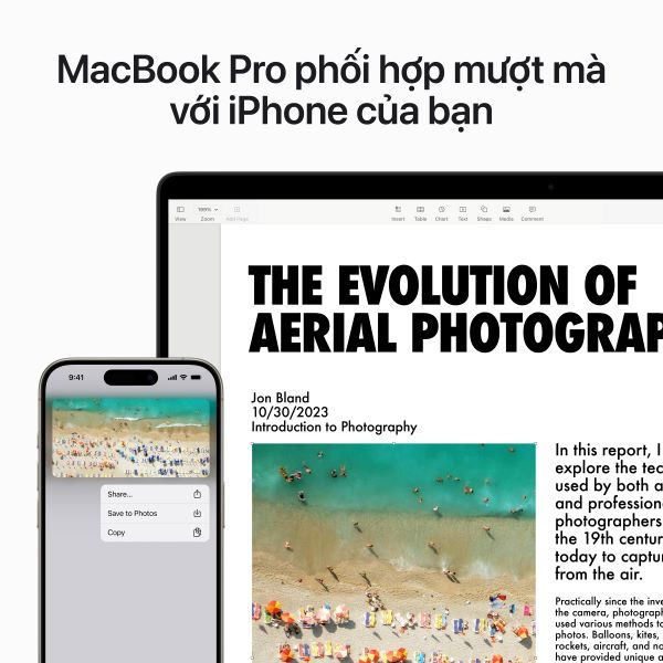 MacBook Pro M3 Pro 14 inch 2023 | 18GB/1TB Chính Hãng