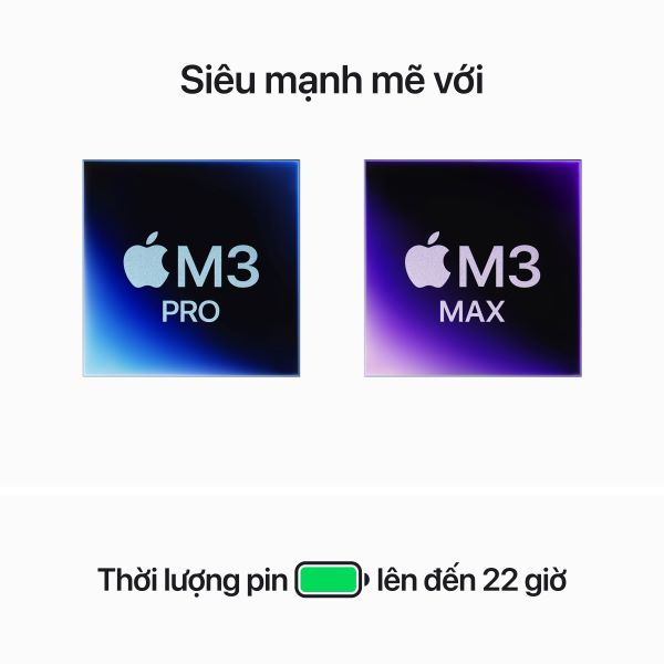 MacBook Pro M3 Max 16 inch 36GB/1TB Chính Hãng