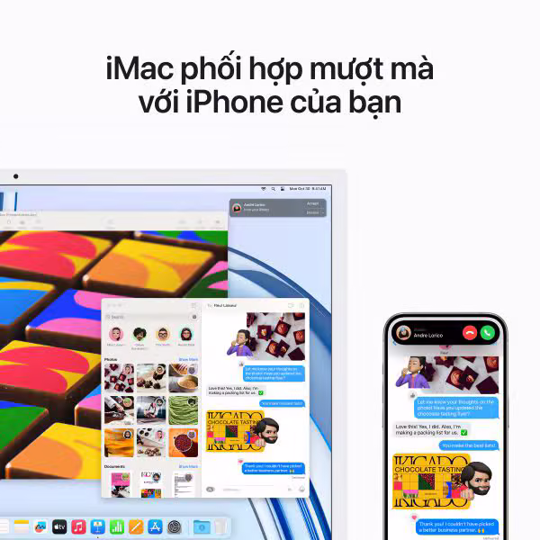 iMac 24-inch 2023 M3 256GB (GPU 10 Lõi) Chính Hãng - ảnh 7