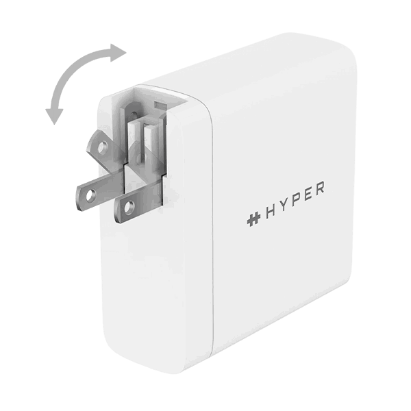Bộ sạc cáp 140W HyperJuice GaN PD 3.1/PPS with 2m USB-C Cable + Adapter HJG140US