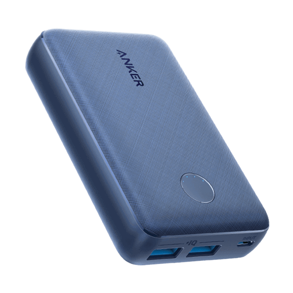 Pin sạc dự phòng Anker PowerCore Select 10.000mAh A1223 cũ màu xanh