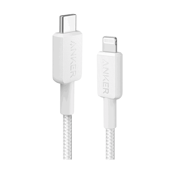 Cáp sạc USB Type-C to Lightning Anker MFi Nylon 1.8m A81B6