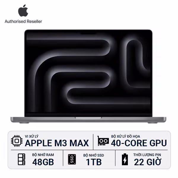 MacBook Pro M3 Max 16 inch 48GB/1TB Chính Hãng - ảnh 1
