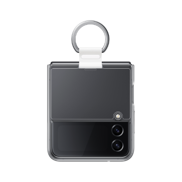 Ốp lưng Trong suốt Samsung Galaxy Z Flip4 kèm vòng đeo