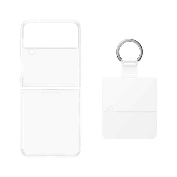 Ốp lưng Trong suốt Samsung Galaxy Z Flip4 kèm vòng đeo