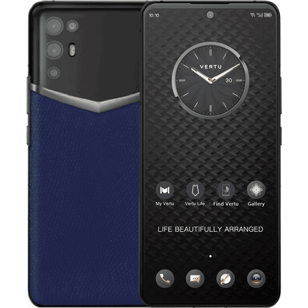 iVertu Lizard Leather Dazzling Blue