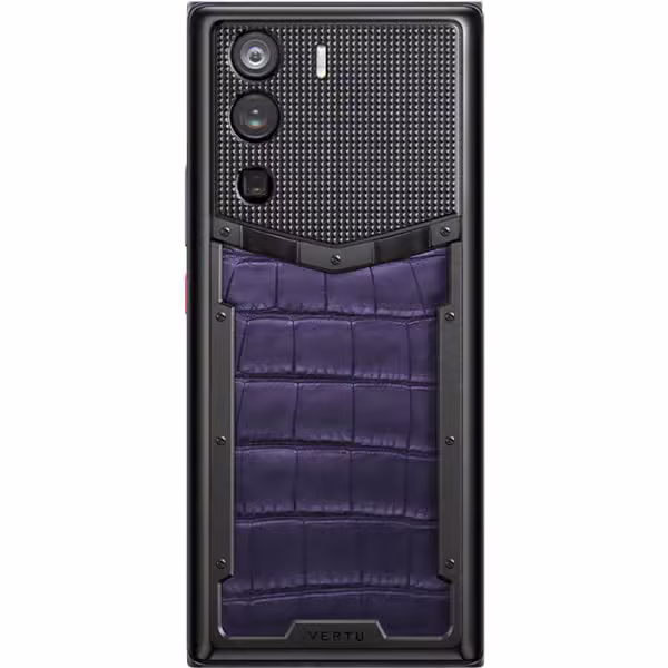 METAVERTU CURVE Grape Purple Alligator Leather Clous De Paris Pro - ảnh 1