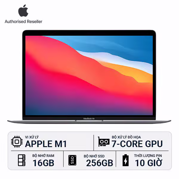MacBook Air 13-inch 2020 | M1 16GB/256GB - ảnh 1