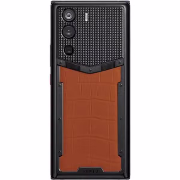 METAVERTU CURVE Orange Alligator Leather Clous De Paris Basic - ảnh 1